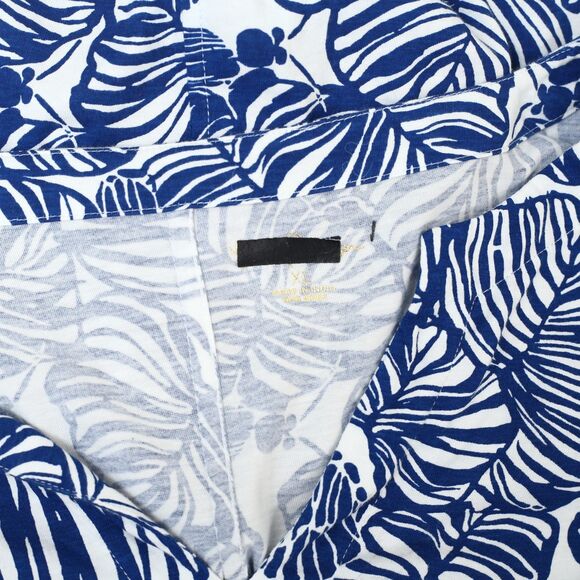 Lilly Pulitzer Tropical Printed Mini Dress White Beach Resort Cotton XL 282430 - Picture 5 of 8